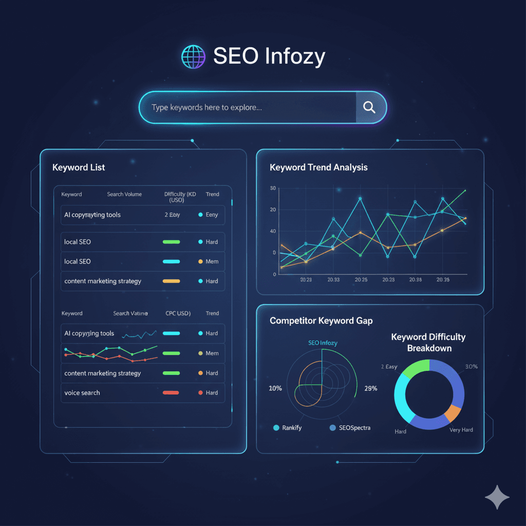 Keyword Research Dashboard