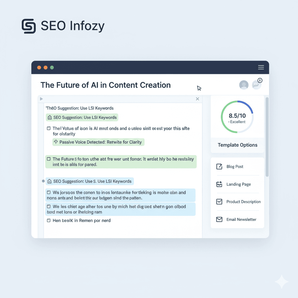 AI Content Editor Dashboard